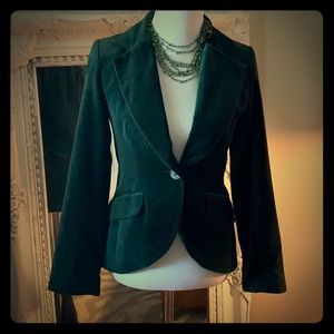 Velvet blazer